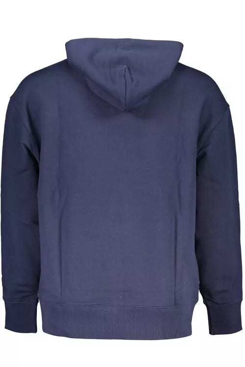 Tommy Hilfiger Blue Cotton Men Men's Sweater