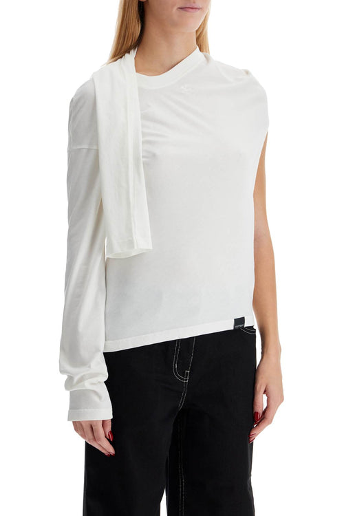 Courreges Women's Asymmetric T-Shirt