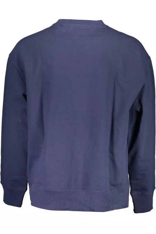 Tommy Hilfiger Blue Cotton Men Men's Sweater