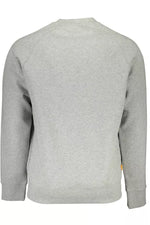 Timberland Gray Cotton Men Men's Sweater