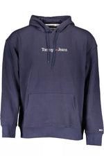 Tommy Hilfiger Blue Cotton Men Men's Sweater