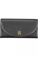 Tommy Hilfiger Black Polyethylene Women Women's Wallet