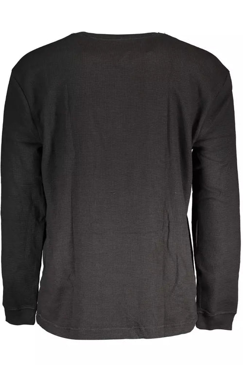 Tommy Hilfiger Black Cotton Men Men's Sweater