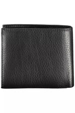 Tommy Hilfiger Black Leather Men Men's Wallet