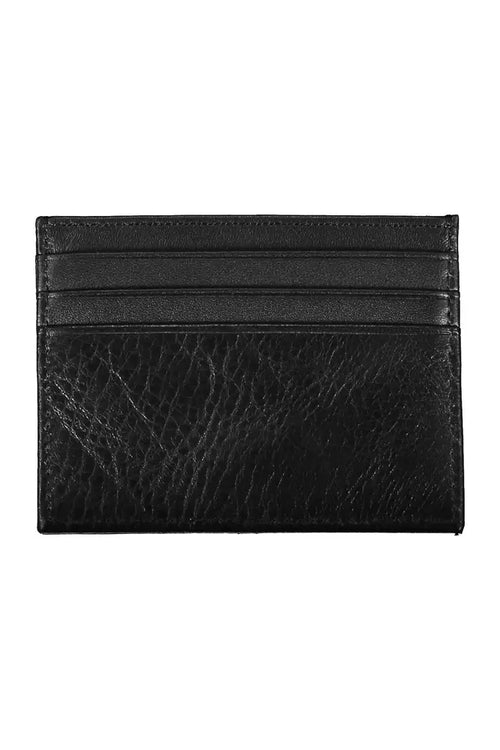 Tommy Hilfiger Black Leather Men Men's Wallet