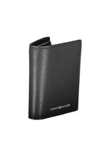 Tommy Hilfiger Black Leather Men Men's Wallet