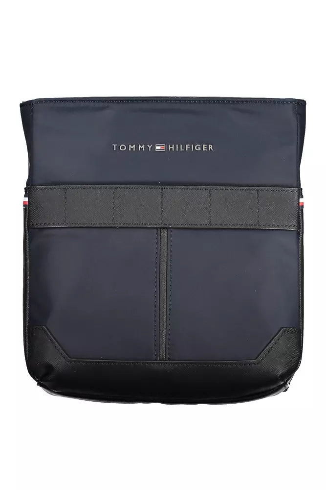 Tommy Hilfiger Blue Polyester Men Shoulder Men's Bag