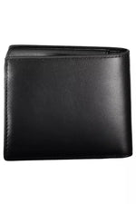 Tommy Hilfiger Black Leather Men Men's Wallet