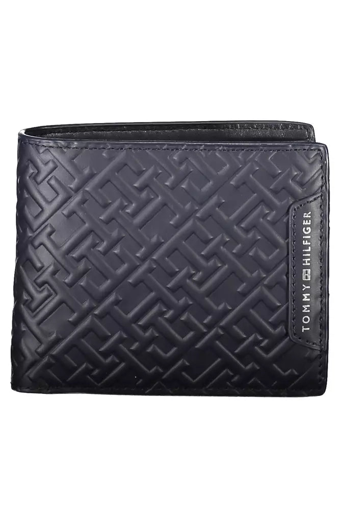 Tommy Hilfiger Blue Leather Men Men's Wallet