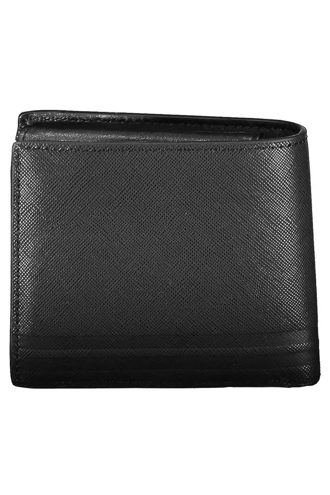 Tommy Hilfiger Black Leather Men Men's Wallet