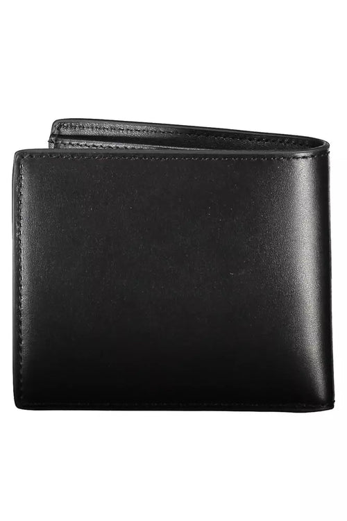 Tommy Hilfiger Black Leather Men Men's Wallet