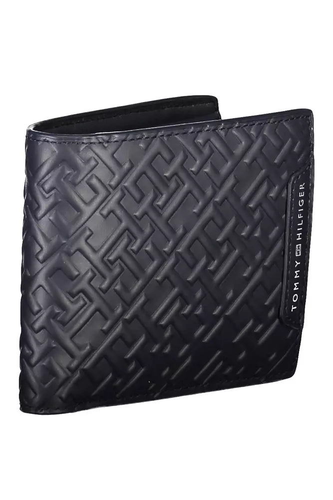 Tommy Hilfiger Blue Leather Men Men's Wallet