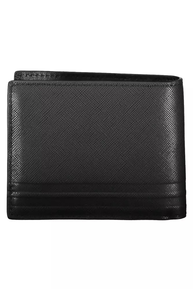 Tommy Hilfiger Black Leather Mens Men's Wallet