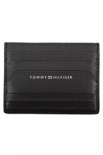 Tommy Hilfiger Black Leather Men Men's Wallet