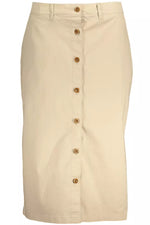 Gant Beige Cotton Women Women's Skirt