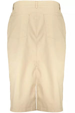 Gant Beige Cotton Women Women's Skirt