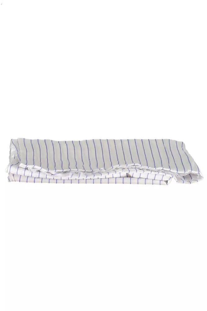 Gant White Cotton Men Men's Scarf