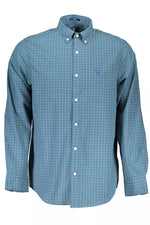 Gant Blue Cotton Men Men's Shirt