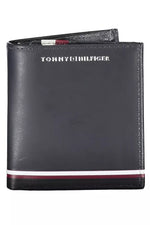 Tommy Hilfiger Blue Leather Men Men's Wallet