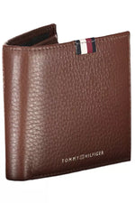 Tommy Hilfiger Brown Leather Men Men's Wallet