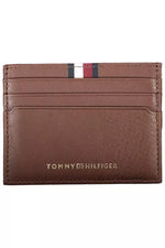 Tommy Hilfiger Brown Leather Men Men's Wallet