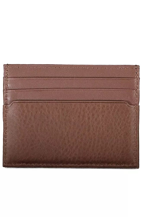 Tommy Hilfiger Brown Leather Men Men's Wallet