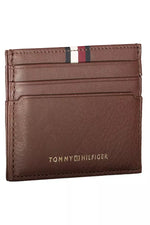 Tommy Hilfiger Brown Leather Men Men's Wallet