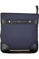 Tommy Hilfiger Blue Polyester Men Shoulder Men's Bag