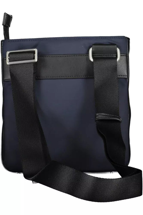 Tommy Hilfiger Blue Polyester Men Shoulder Men's Bag