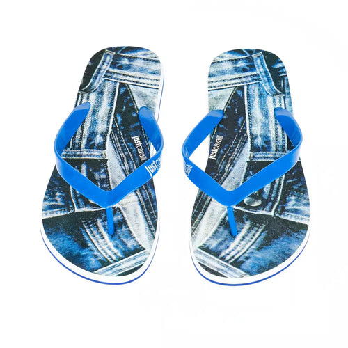 Just Cavalli Light Blue EVA Mens Men's Sandal