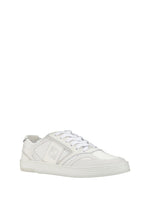 Fendi Elegant Low Top Calfskin Sneakers in Men's White