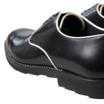 Dolce & Gabbana Elegant Black and White Formal Men's Men's Shoes