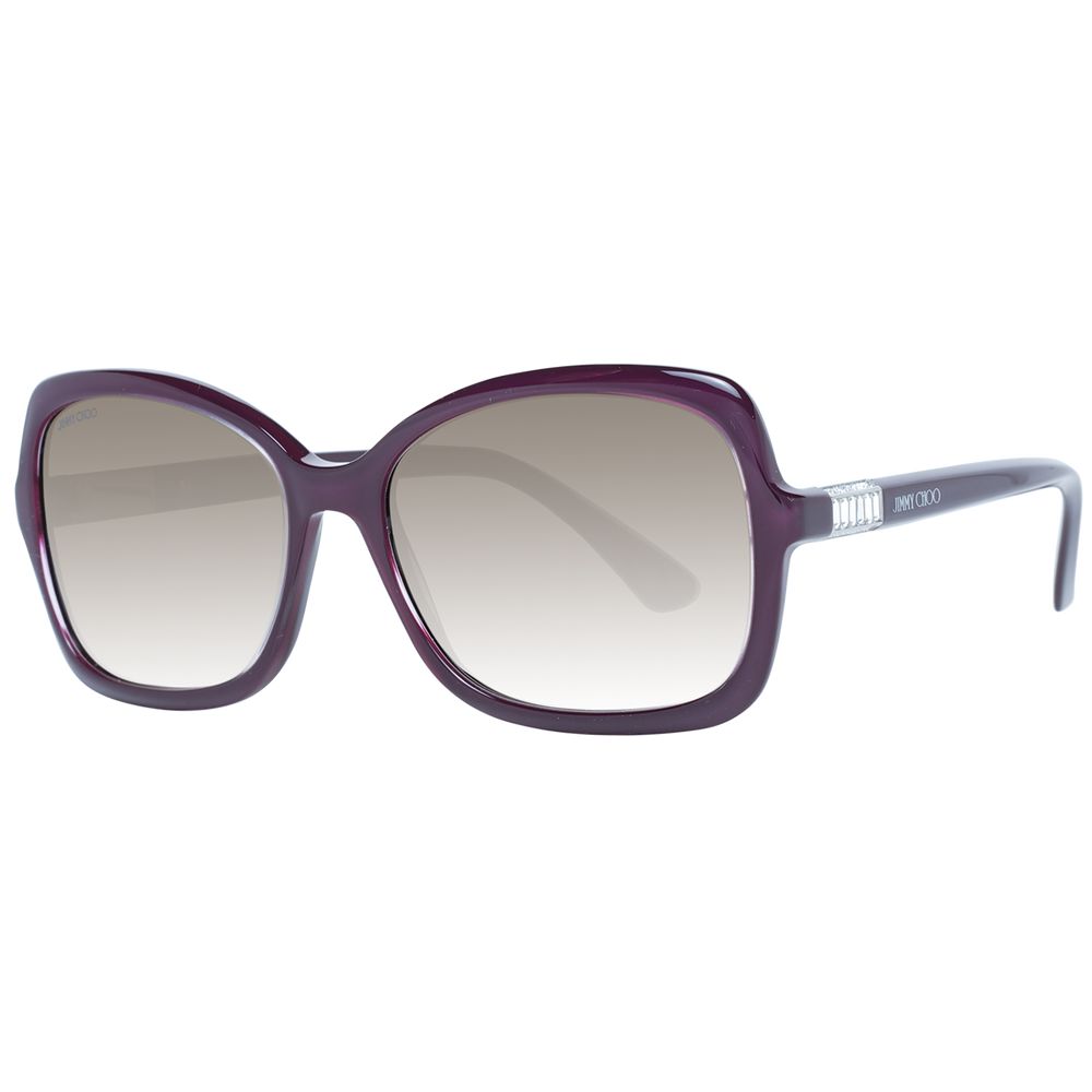 Jimmy Choo Burgundy Women Women's Sunglasses