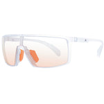 Adidas White Unisex  Sunglasses