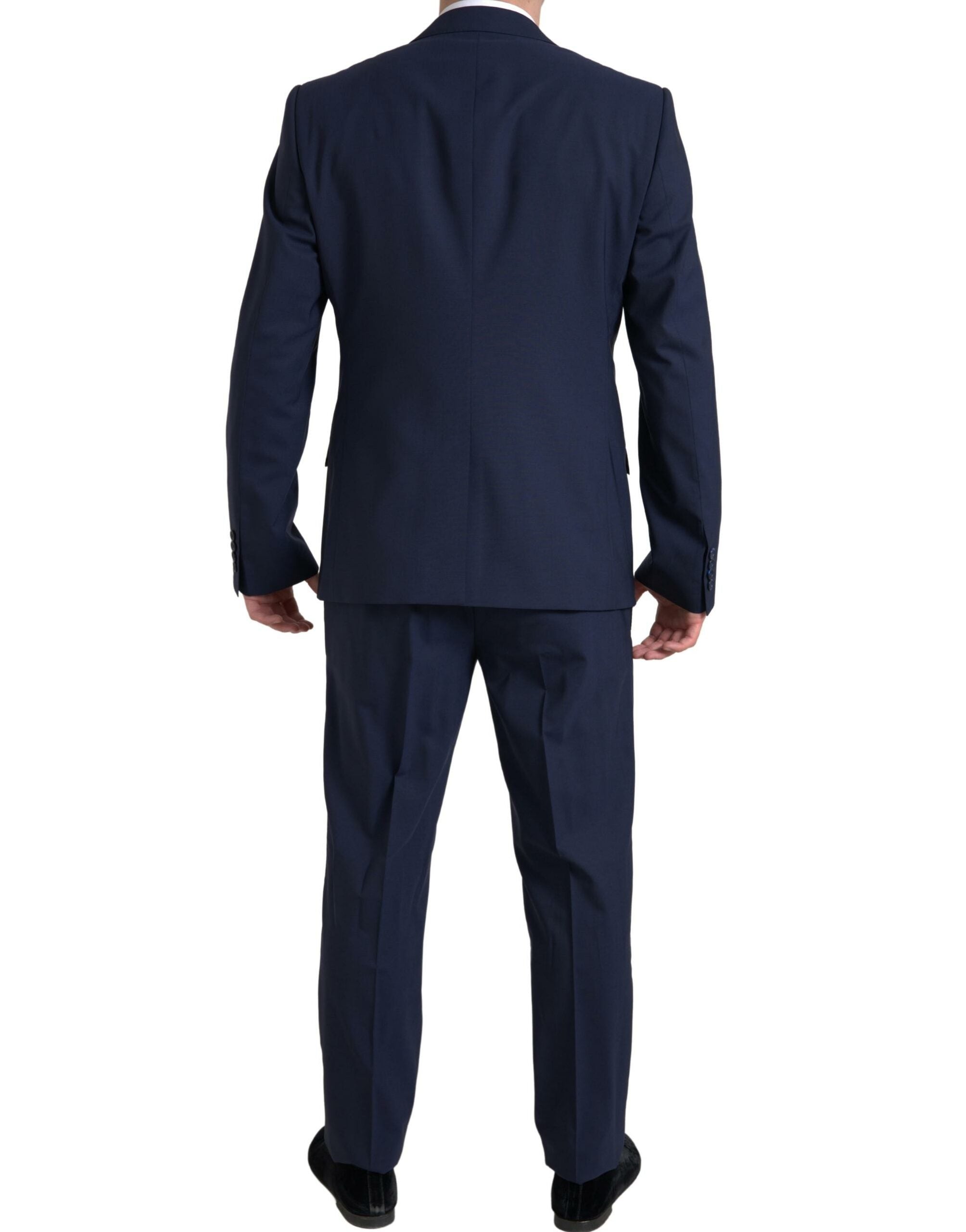 Dolce & Gabbana Elegant Blue Martini Slim Fit Two-Piece Men's Suit