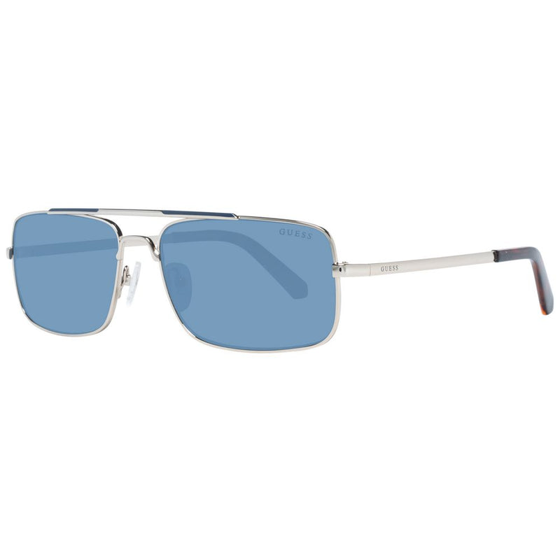 Guess Silver Men Men's Sunglasses