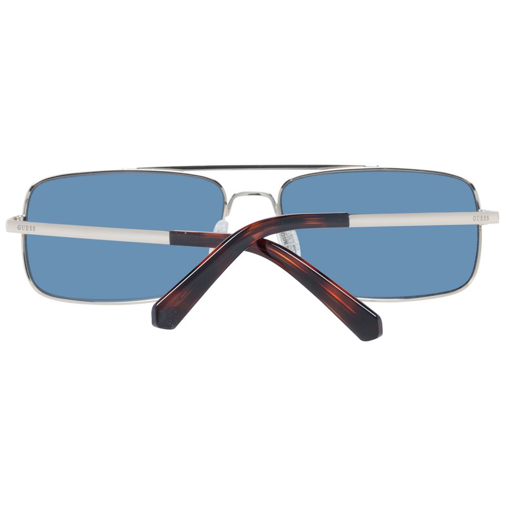 Guess Silver Men Men's Sunglasses