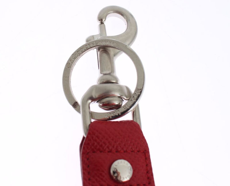 Dolce & Gabbana Multicolor Sicily Raffia Leather Women's Keychain