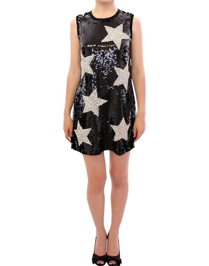 Dolce & Gabbana Swarovski Star-Studded Sequin Mini Women's Dress