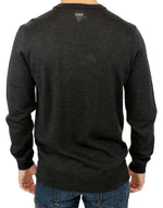 Costume National Elegant Gray Crewneck Sweater Men's Pullover