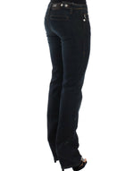 Costume National Chic Blue Slim Fit Denim Women's Delight