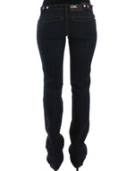 Costume National Chic Blue Slim Fit Denim Women's Delight