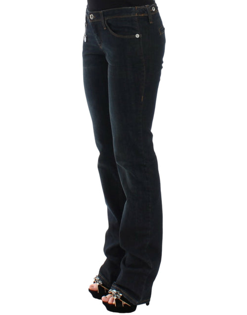 Costume National Chic Blue Slim Fit Denim Women's Delight