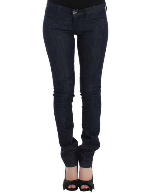 Costume National Chic Dark Blue Skinny Leg Women's Jeans