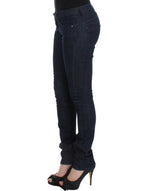 Costume National Chic Dark Blue Skinny Leg Women's Jeans