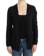 Costume National Elegant Deep V-neck Lightweight Women's Cardigan