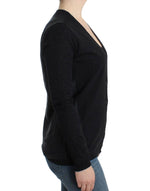 Costume National Elegant Deep V-neck Lightweight Women's Cardigan