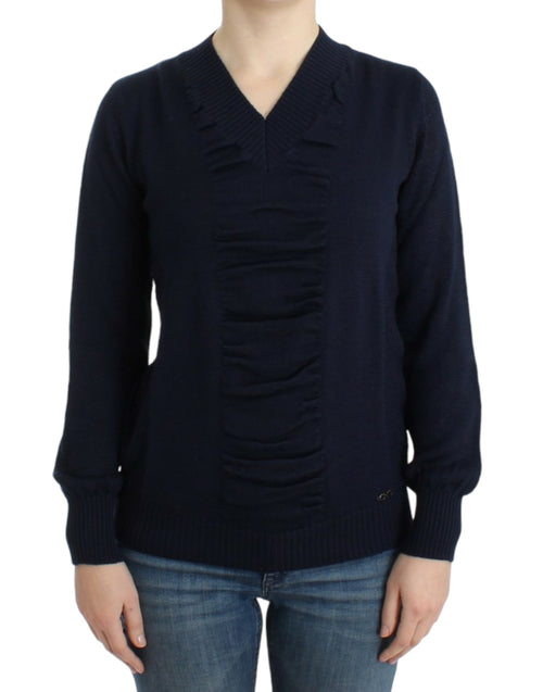 Costume National Elegant V-Neck Lightweight Women's Sweater