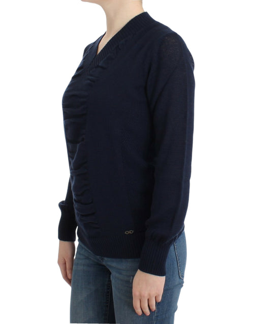 Costume National Elegant V-Neck Lightweight Women's Sweater