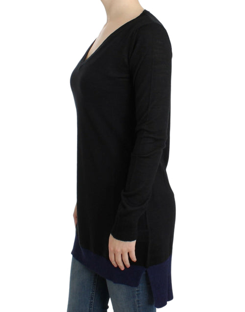 Costume National Elegant V-Neck Lightweight Women's Sweater